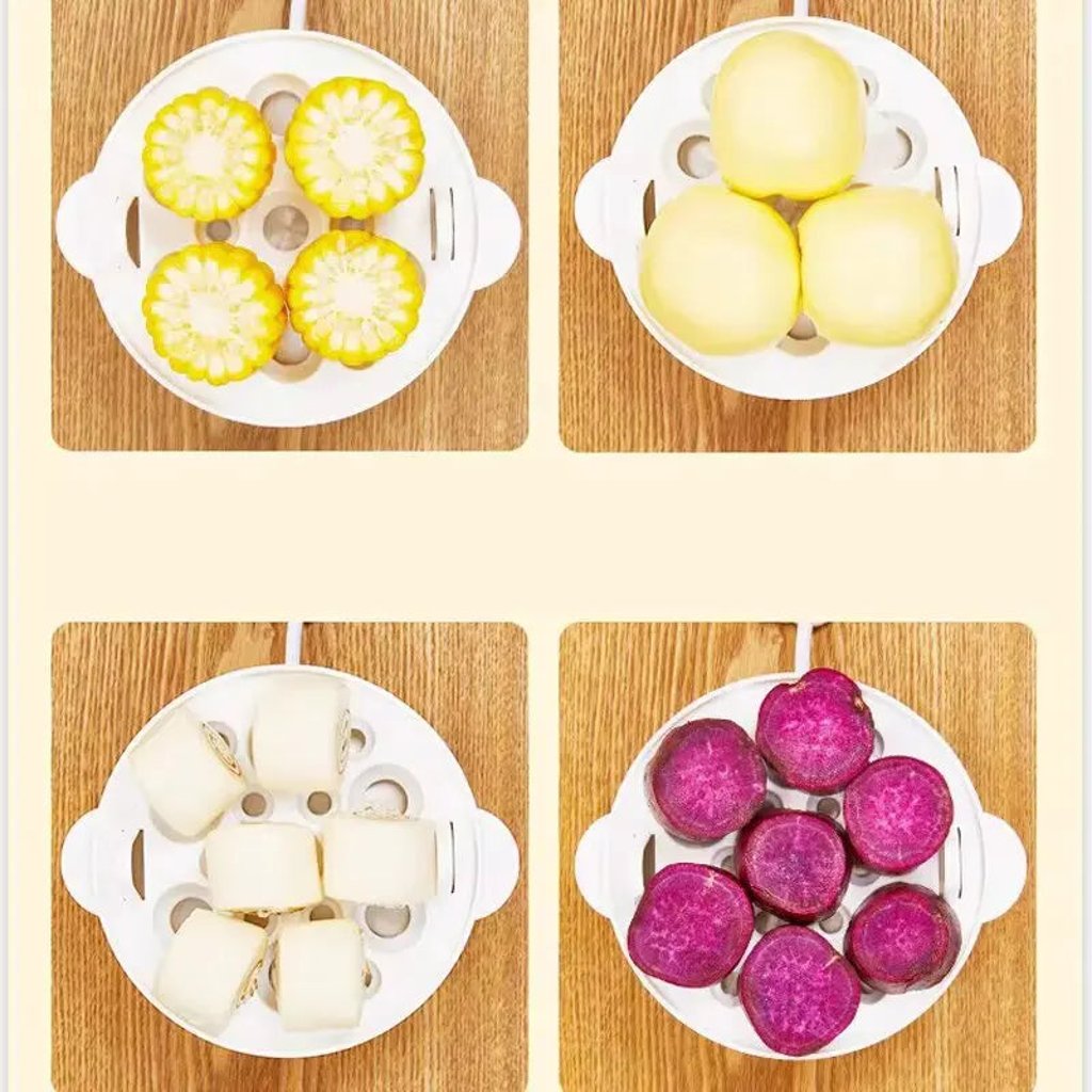 EZ Cook Double Layer Egg Steamer
