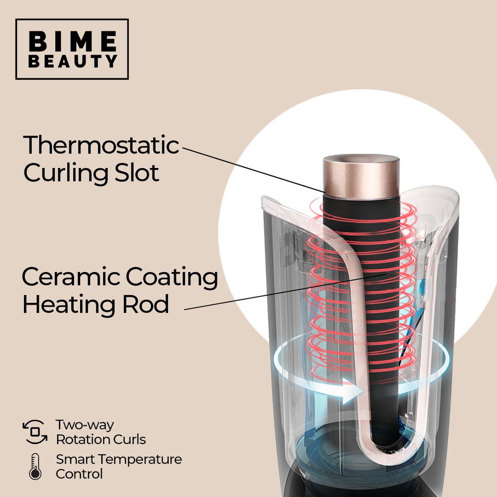 Healthy Hair Duo: Automatic Curler & Self Cleaning Brush