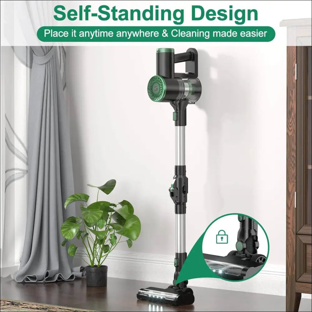 Chefio FlexiClean Pro™ Premium 4-in-1 Cordless Vacuum | Lightweight Stick Vacuum