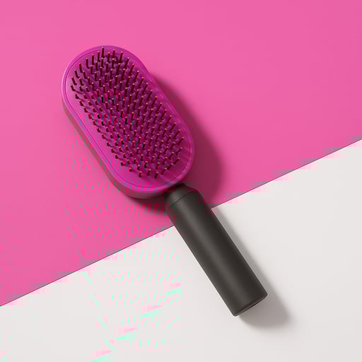 Self-Cleaning Hair Brush