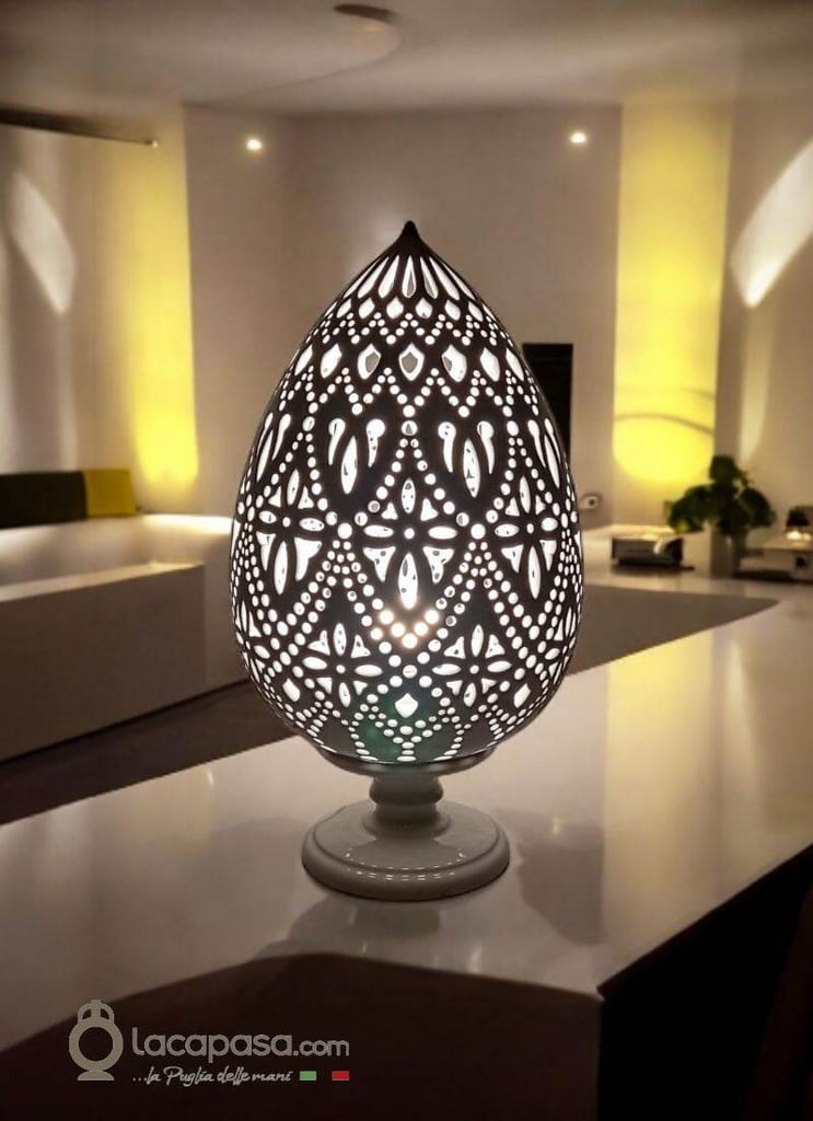 PAPAVERO - Lampada Pumo in ceramica