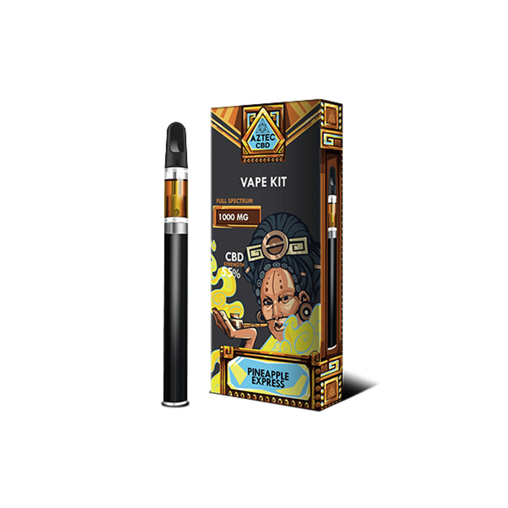 Aztec 1000mg CBD Vape Kit - 1ml