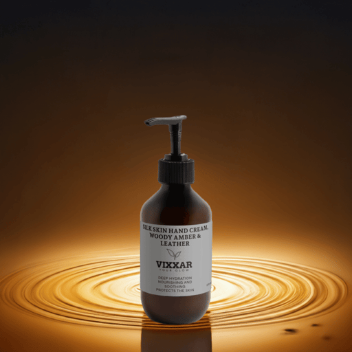 Silk Skin Hand Cream – Woody Amber & Leather (270ml)