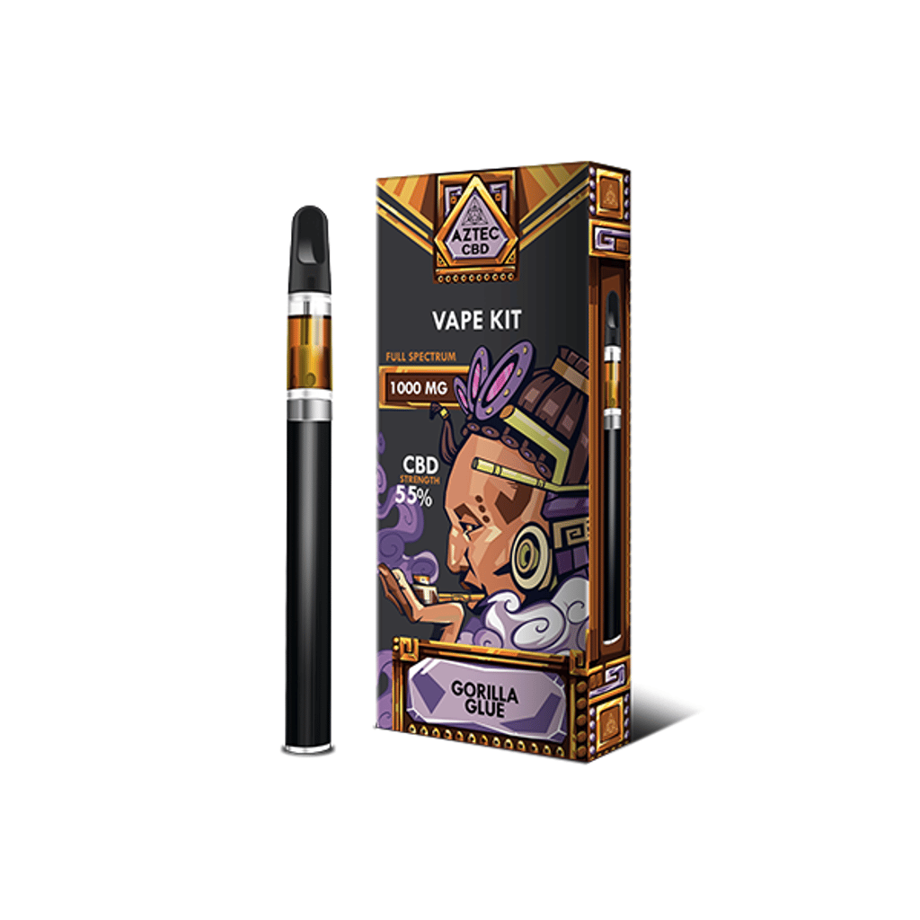 Aztec 1000mg CBD Vape Kit - 1ml