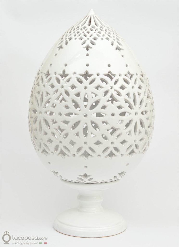 ANETO - Lampada Pumo in ceramica