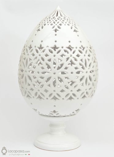 ANETO - Lampada Pumo in ceramica