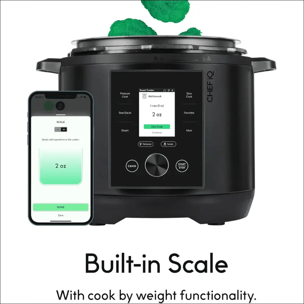 Chef iQ SmartCook | Electric Multi-Cooker with Smart Pressure Cooking