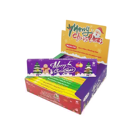 Alien Puff Christmas Edition Mystery Box King Size Rolling Papers - 20 Packs