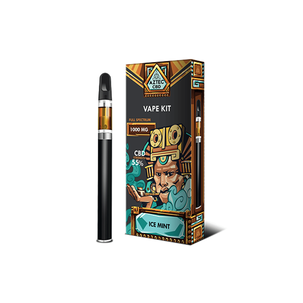 Aztec 1000mg CBD Vape Kit - 1ml