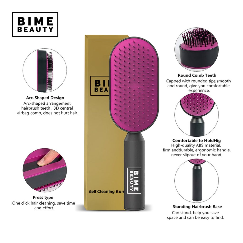 Healthy Hair Duo: Automatic Curler & Self Cleaning Brush
