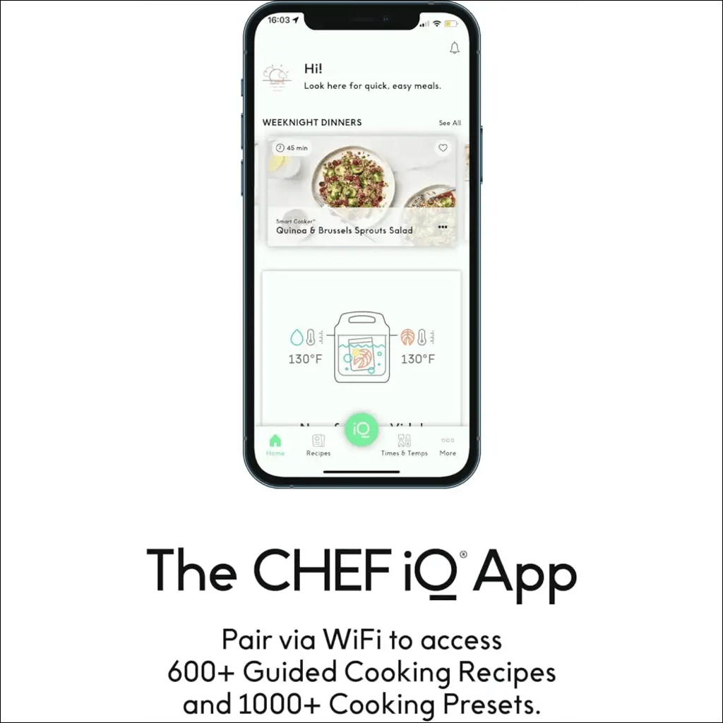 Chef iQ SmartCook | Electric Multi-Cooker with Smart Pressure Cooking