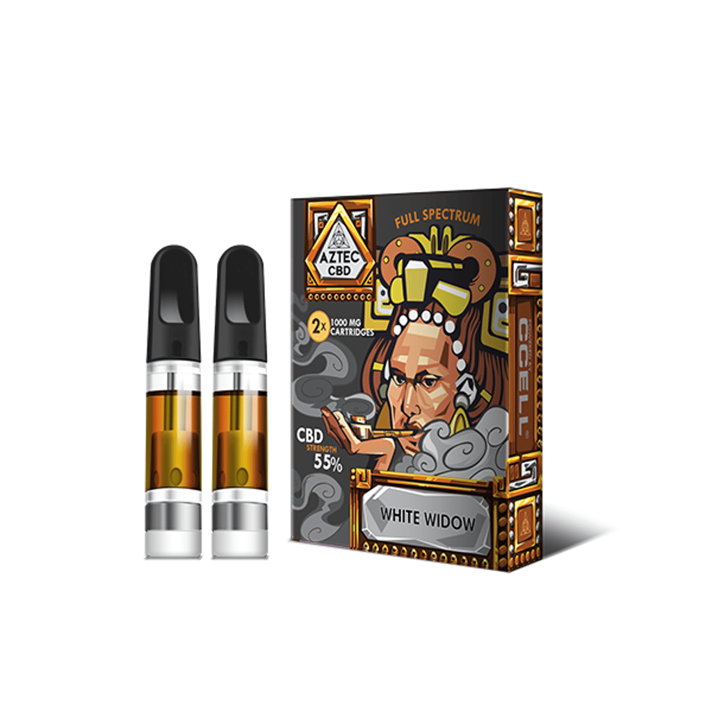 Aztec CBD 1000mg Cartridge Kit - 2 Pack