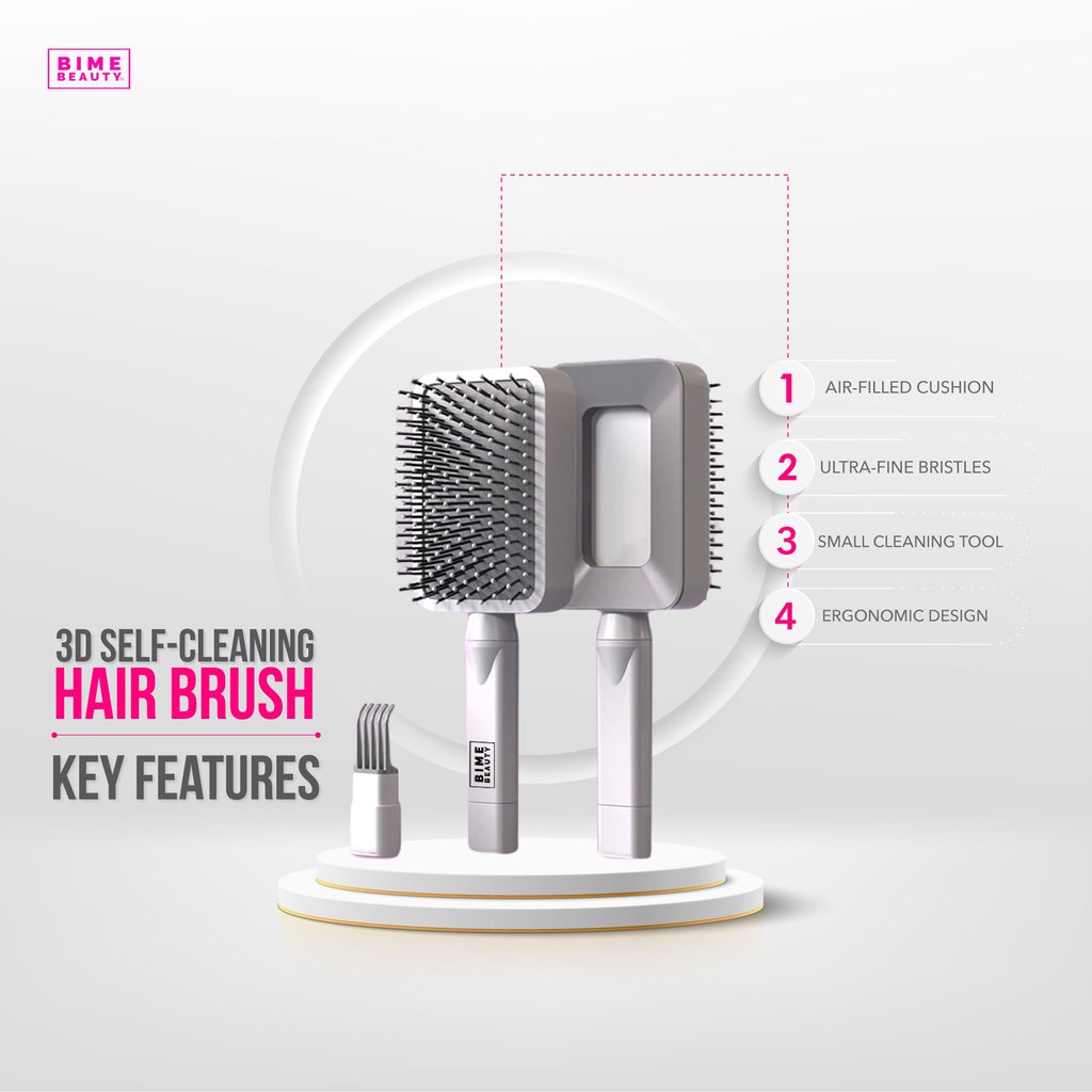 Automatic Hair Curler & 3D Brush Duo for Effortless Styling