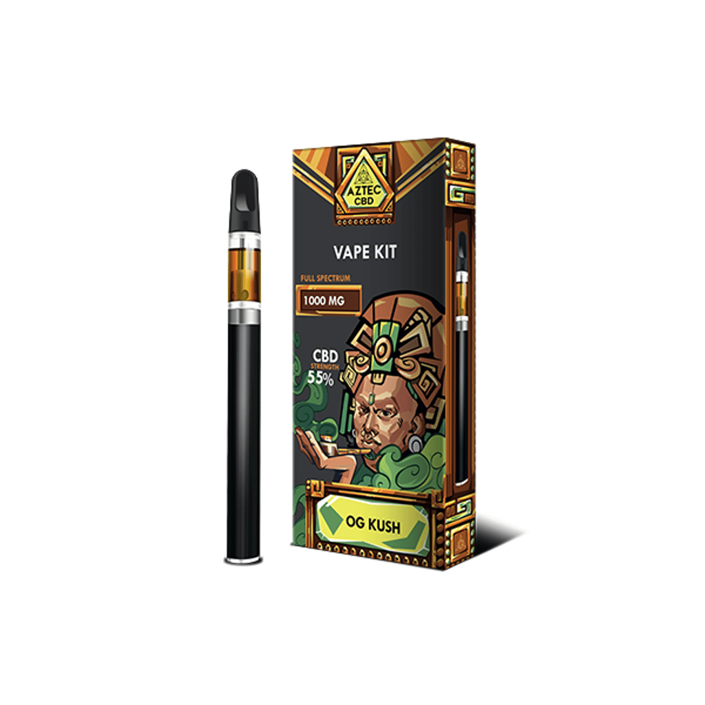 Aztec 1000mg CBD Vape Kit - 1ml
