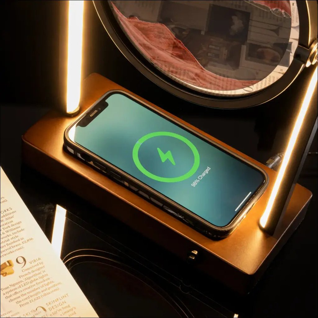 SereneGlow Charger Lamp - Decorative Decals | Home Decor, Wall Decals