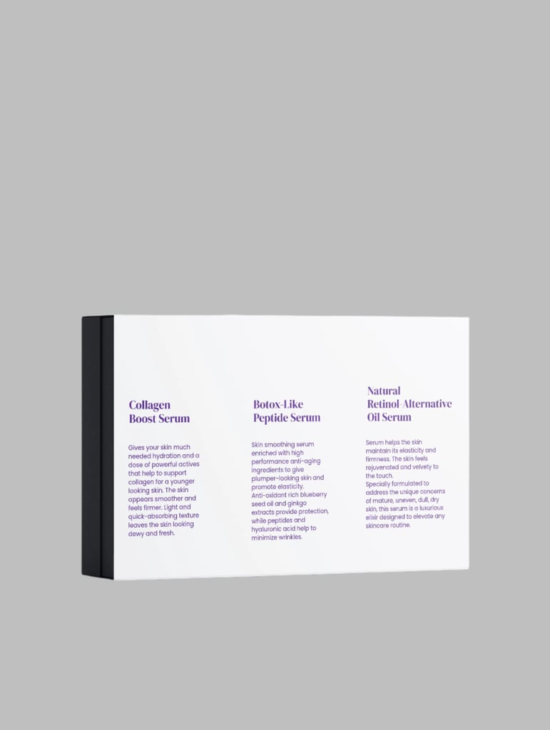 Boost Serum Collection – Peptide, Retinol-Alternative & Collagen Serums Set