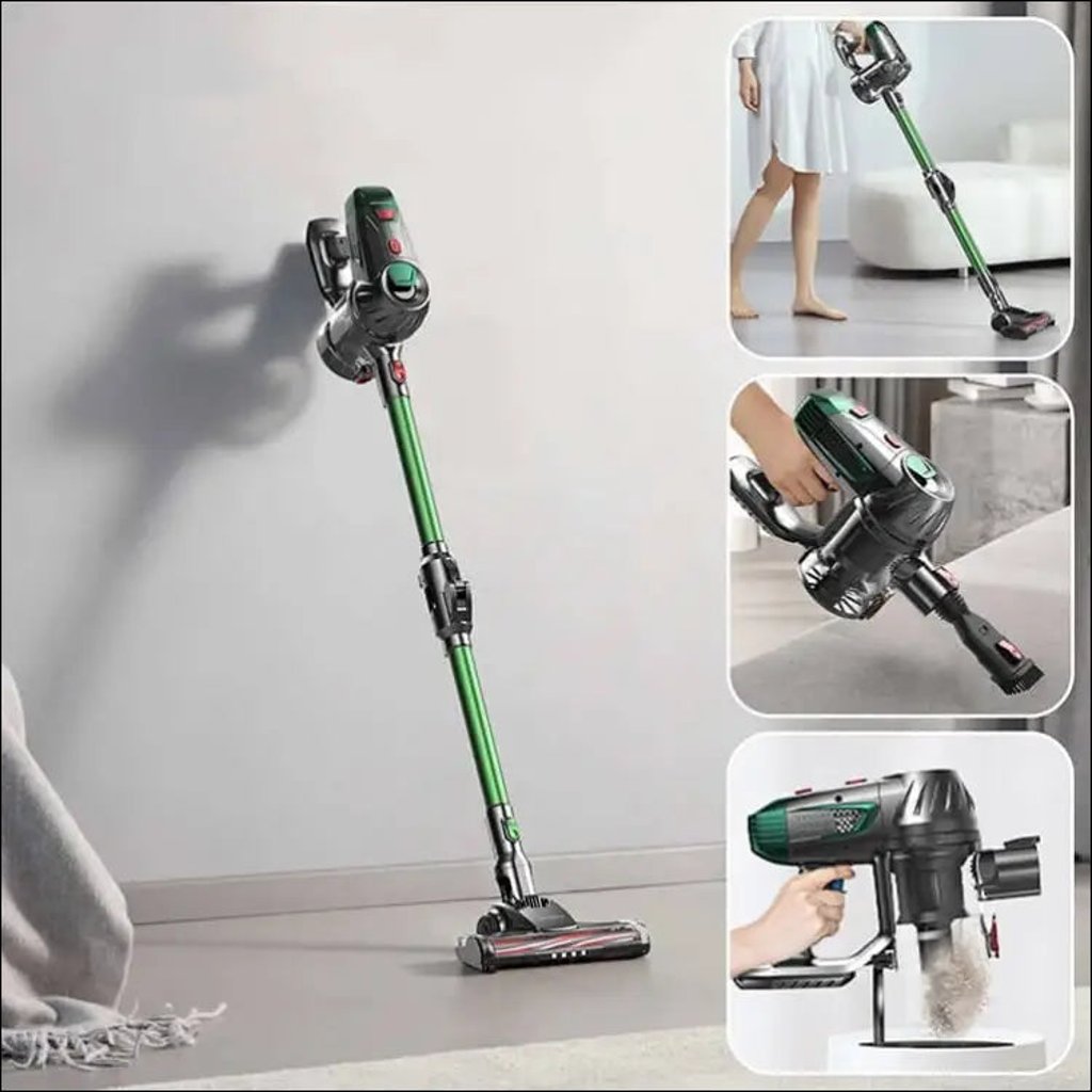 Chefio FlexiClean Pro™ Premium 4-in-1 Cordless Vacuum | Lightweight Stick Vacuum