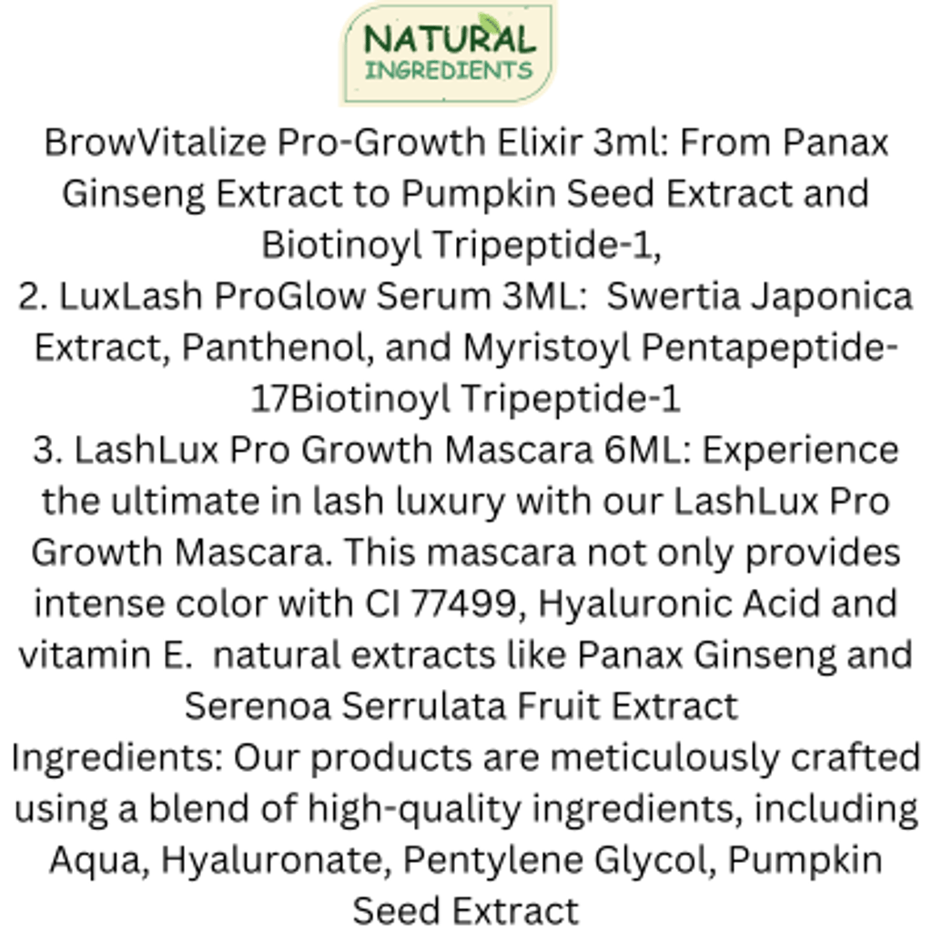 VibraGlow Eye Cream & Famous Eyes Brow & Lash Lux Growth Kit Captivate with the ultimate eye care and beauty bundle!