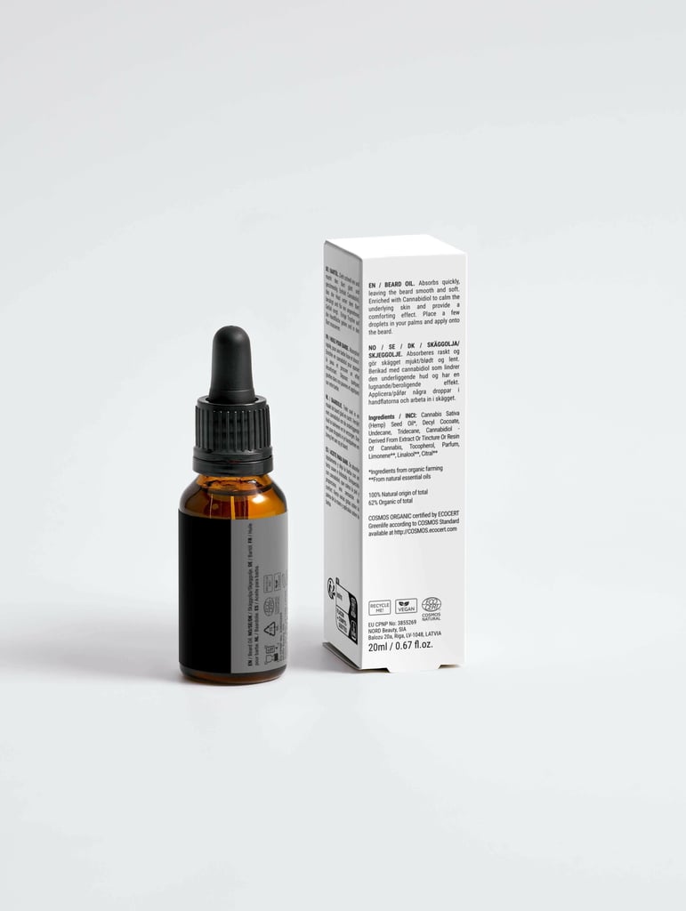 Softening Beard Oil with CBD – Non-Greasy Hydration & Grooming for Men (20ml)