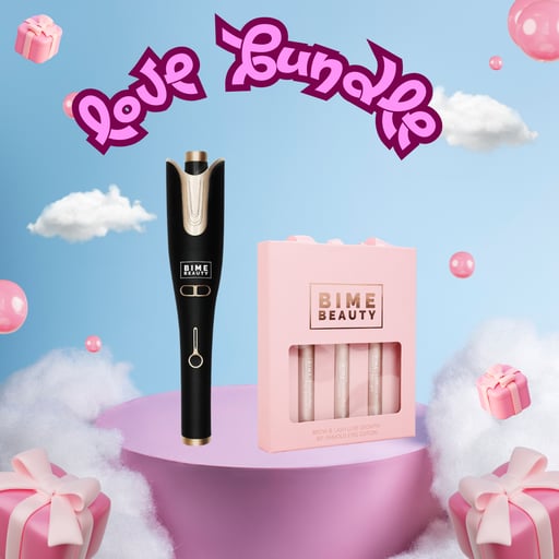 Love Bundle - Curl Perfection Automatic Curler & Lash Lux Eyelash & Eyebrow Growth Set
