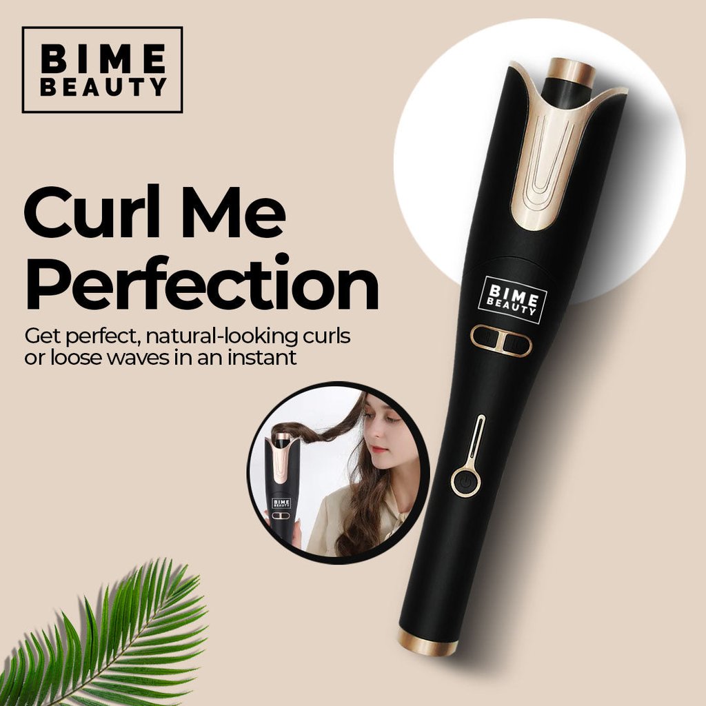Healthy Hair Duo: Automatic Curler & Self Cleaning Brush