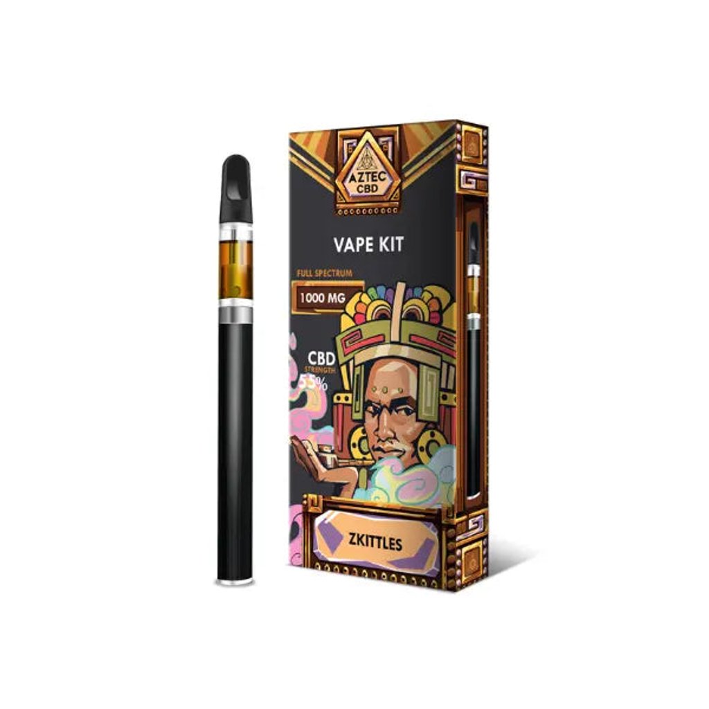 Aztec 1000mg CBD Vape Kit - 1ml