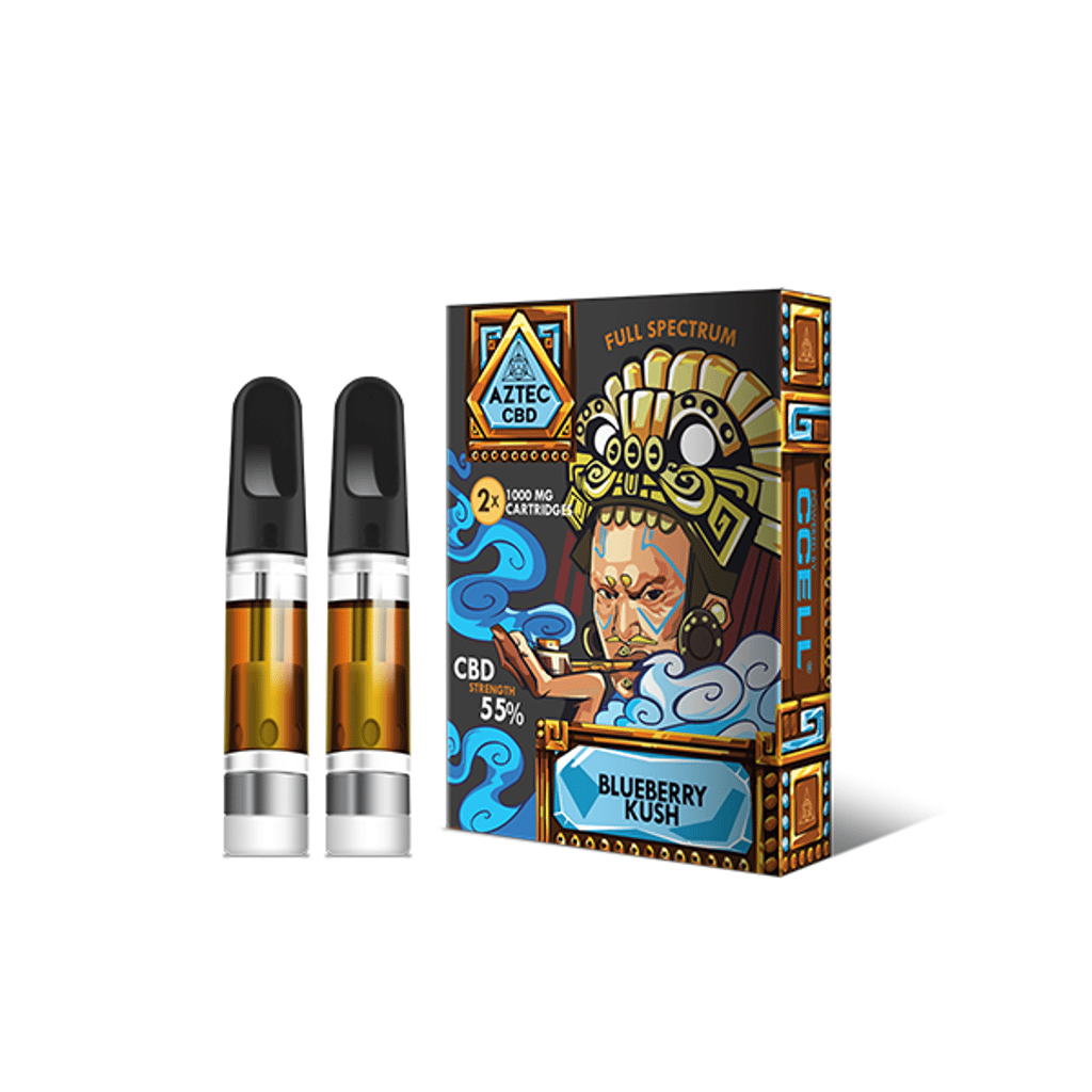 Aztec CBD 1000mg Cartridge Kit - 2 Pack