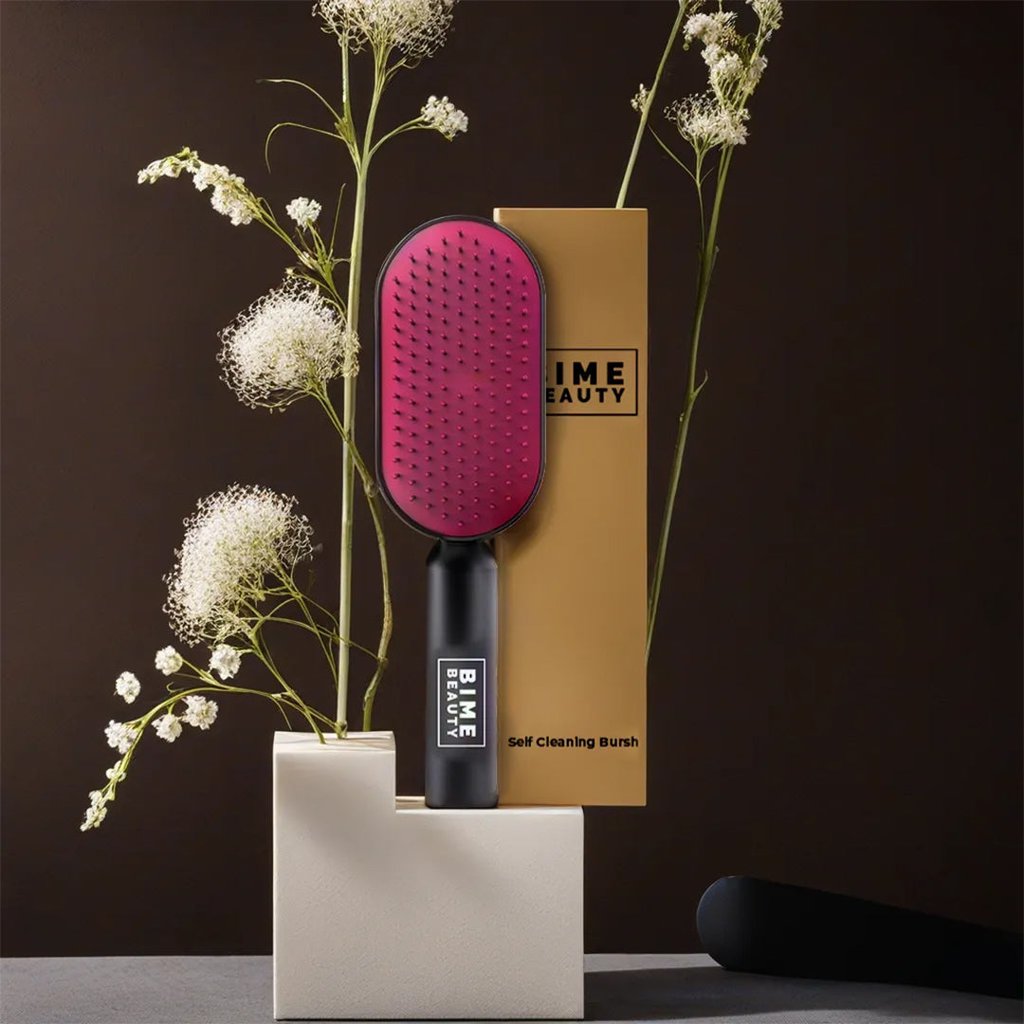 Healthy Hair Duo: Automatic Curler & Self Cleaning Brush