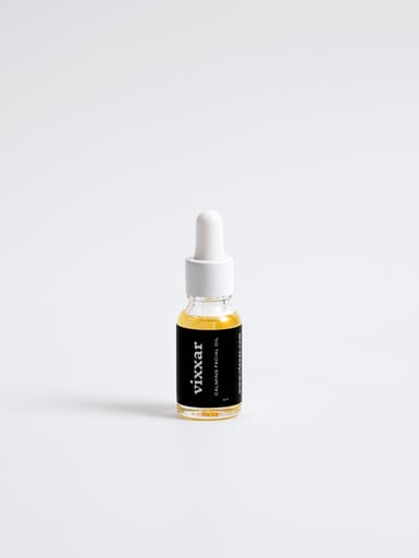 Calming Facial Oil 15ml – Organic Nourishment for Dry & Mature Skin