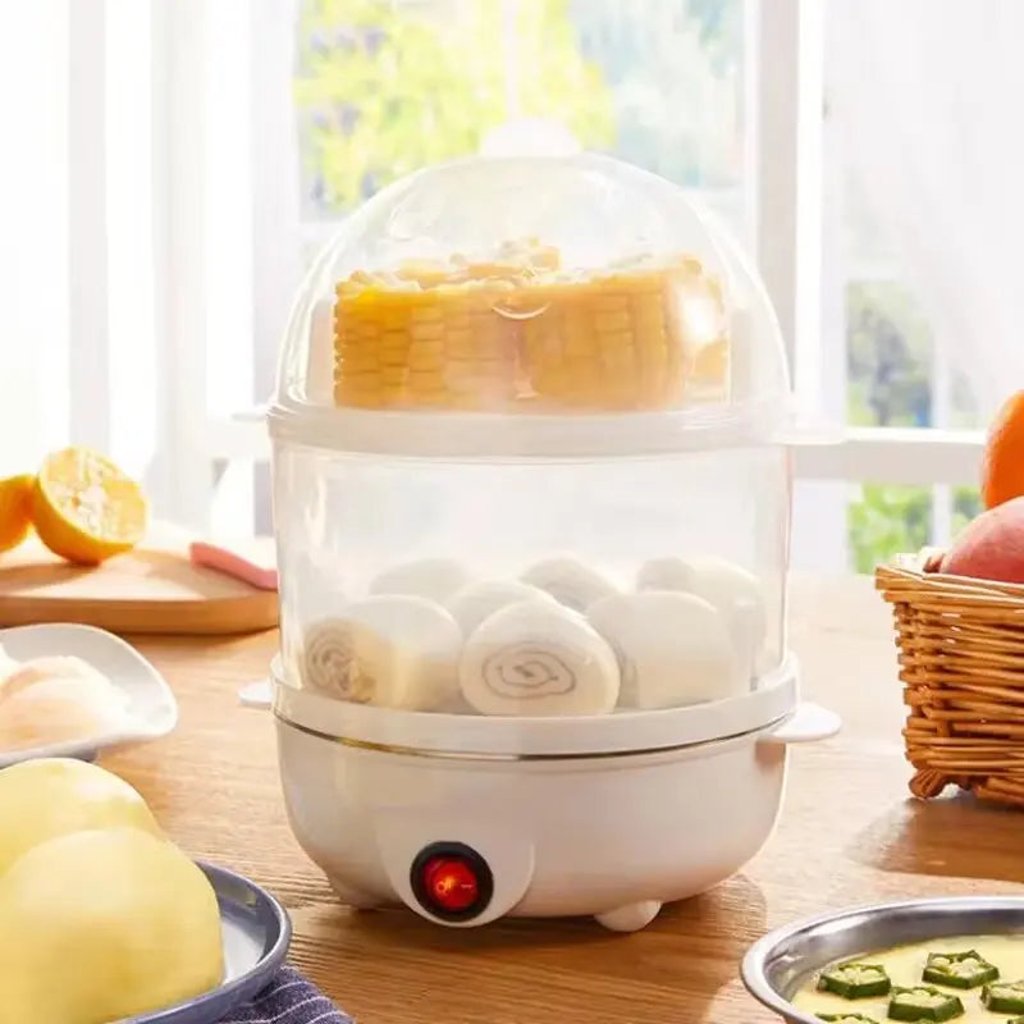 EZ Cook Double Layer Egg Steamer