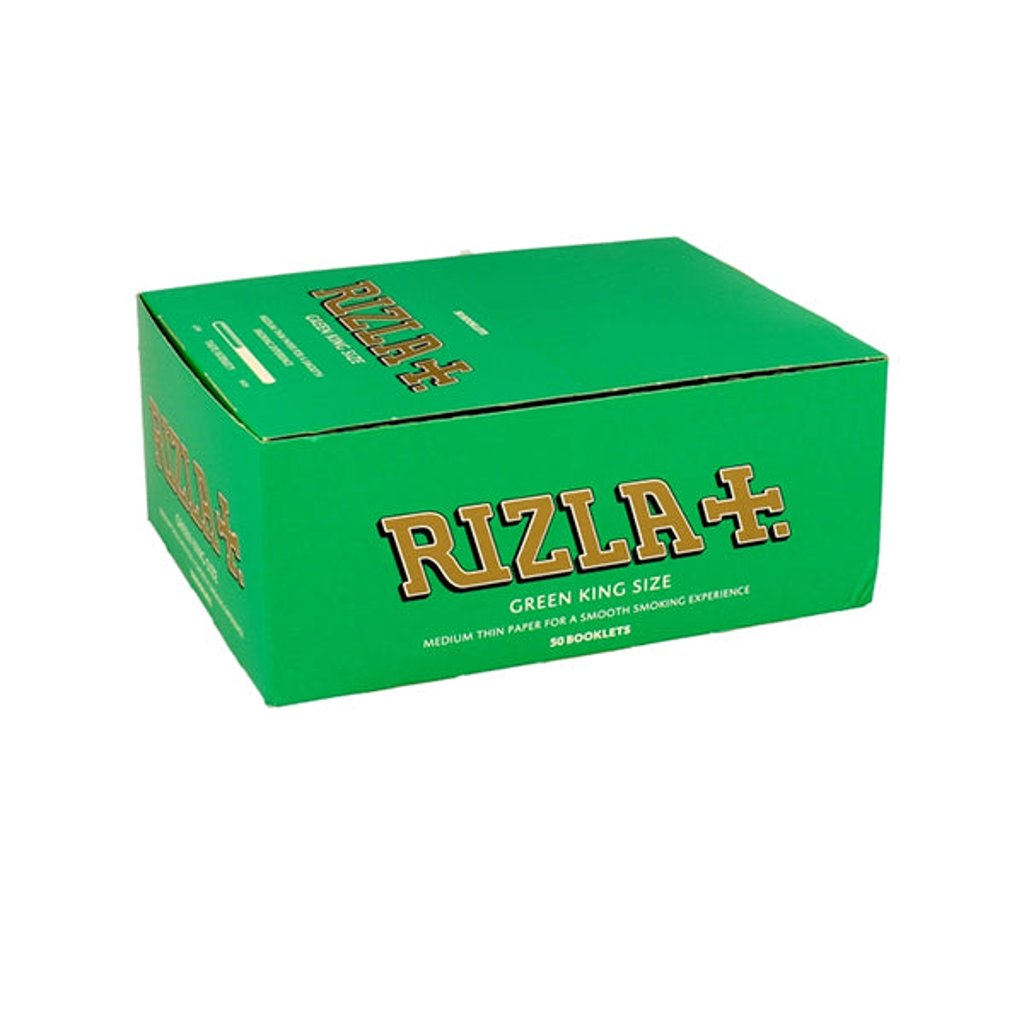 Rizla Green King Size Rolling Papers - 50 Packs
