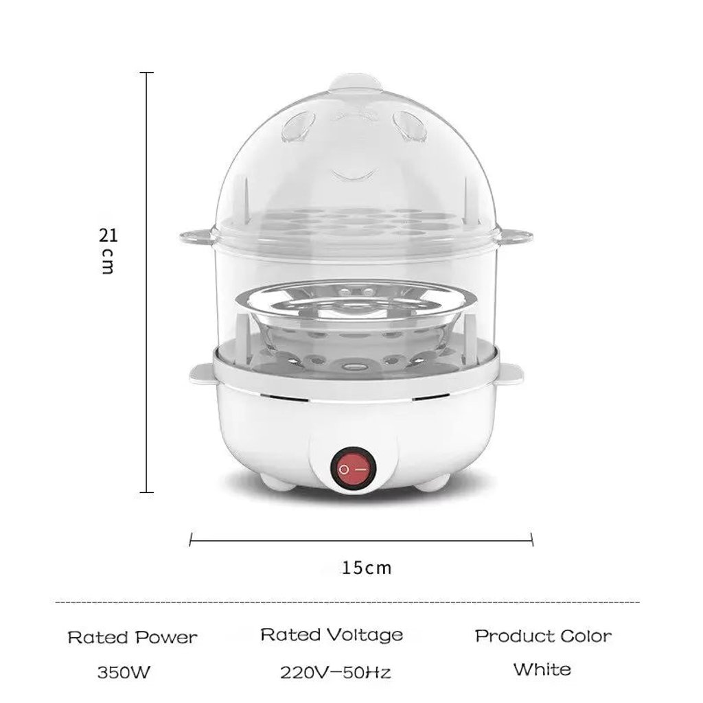 EZ Cook Double Layer Egg Steamer