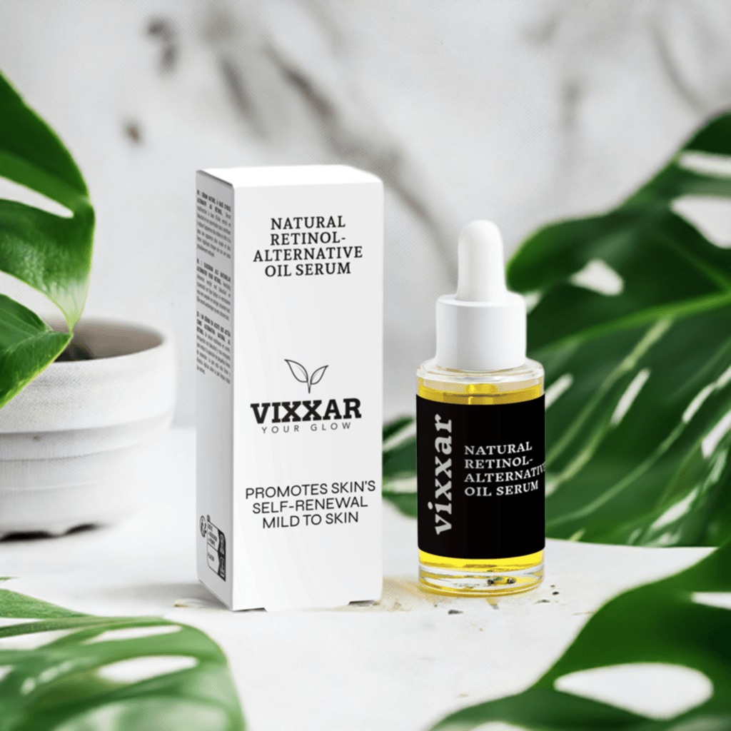Natural Retinol-Alternative Oil Serum 30ml – Bakuchiol + Deep Hydration